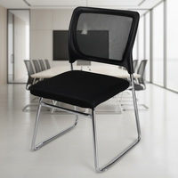 Chaise de bureau ergonomique de haute qualité du fabricant, dossier confortable, coussin confortable, base antidérapante pour bureau et salle de réunion