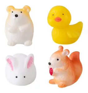 chicken rat rabbit duck snail squirrel toys bulk miniature 3D children forest animal model educational figurine small realistic