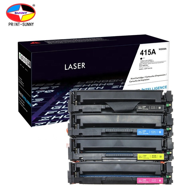 Original Toner Cartridge for HP W2030A W2031A W2032A W2033A 415A 415X LaserJet Print Cartridge for HP PRO M454/479fdn