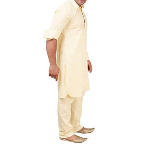 ชุดเสื้อผ้าผู้ชายแบบชาลวาร์ คามีซ ผ้าฝ้ายคุณภาพสูงจากโรงงานโดยตรง งานตัดเย็บคุณภาพดีแบบปากีสถาน เหมาะสำหรับงานปาร์ตี้ - Product Image 4