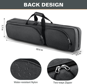 Muestra Gratis, Bolsa de Billar Impermeable Popular para 3 Tacos y 4 Flechas, con Acolchado Suave para Billar, Snooker y Carambola - Product Image 6