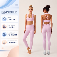 Fabricant de vêtements de yoga en marque blanche : Soutien-gorge croisé premium ultra doux, tenues de fitness et de Pilates, vêtements d'entraînement contrastés