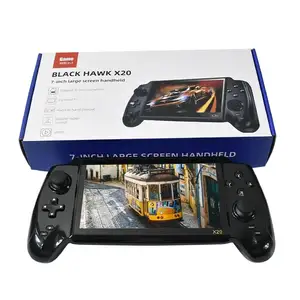 Trẻ Em Món Quà 7.0 Inch HD Màn Hình Âm Nhạc Video Trò Chơi Máy Nghe Nhạc X20 Xách Tay Retro Cầm Tay Video Trò Chơi Giao Diện Điều Khiển Bulit-Trong 3000 Trò Chơi - Product Image 1