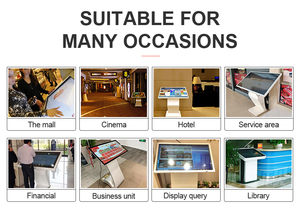 Kiosque tout-en-un horizontal de 32 à 65 pouces avec écran tactile capacitif, affichage <span class=keywords><strong>multimédia</strong></span> publicitaire pour magasin de détail en intérieur, OEM/ODM - Product Image 5