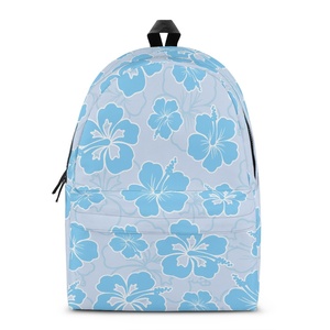 Thấp moq Hawaii hoa nhiệt đới dâm bụt samoan bộ lạc in đầy đủ polyester không thấm nước 36-55l unisex tùy chỉnh ba lô - Product Image 2