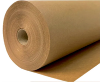 Prix de gros de la Chine papier kraft brun/papier artisanal pour l'emballage et l'emballage de cadeaux