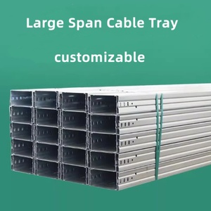 Usine directement chemin de câbles à grande portée. Tailles de chemin de câbles en PVC pour machine à câbles en treillis <span class=keywords><strong>m</strong></span>étallique avec solution LCC - Product Image 4