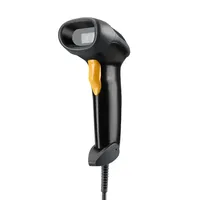Lector de Códigos de Barras de Matriz de Datos Portátil de Alta Calidad Eyoyo, Escáner de Códigos QR Automático con Cable USB 2D para Supermercados y Almacenes