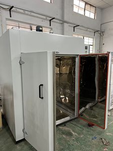 Four industriel Bibo à double porte à circulation d'air chaud forcée pour la transformation alimentaire, chauffage électrique, matériau SUS304 - Product Image 2