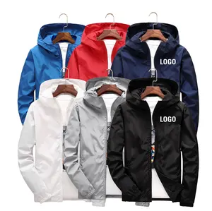 high quality design custom logo lightweight winter men trendy clothing 2023 soft shell with windbreaker jacket