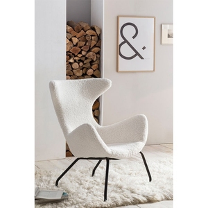 Sillón Reclinable Moderno con Asiento Tapizado en Tela Gris Claro, con Cuatro Patas, para Sala <span class=keywords><strong>de</strong></span> Estar y Comedor, Muebles para el Hogar - Product Image 1