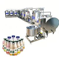 Pasteurisateur de lait, homogénéisateur, réfrigérateur, réservoir, ligne, jus de fruits, yaourt, petite machine de pasteurisation du lait avec refroidisseur