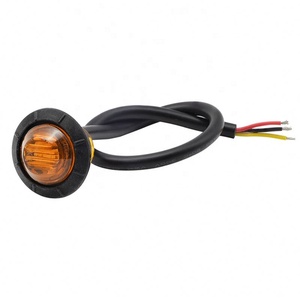 Gran oferta, haz alto y bajo redondo, 12V, 3/4 pulgadas, luz <span class=keywords><strong>de</strong></span> advertencia para camión <span class=keywords><strong>de</strong></span> coche, lámpara <span class=keywords><strong>de</strong></span> camión <span class=keywords><strong>de</strong></span> remolque, luces indicadoras <span class=keywords><strong>de</strong></span> luz <span class=keywords><strong>de</strong></span> posición lateral Led - Product Image 4