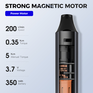 Destornillador Eléctrico Multifunción Industrial UFTOOLS, Mini Destornillador Magnético 34 en 1 con Batería <span class=keywords><strong>de</strong></span> Iones <span class=keywords><strong>de</strong></span> Litio <span class=keywords><strong>de</strong></span> 3.7V, Juego <span class=keywords><strong>de</strong></span> Destornilladores <span class=keywords><strong>de</strong></span> Torque - Product Image 5
