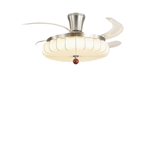 La lampe de plafond dans la salle à manger présente une esthétique traditionnelle de la <span class=keywords><strong>dynastie</strong></span> Song avec un tissu imprimé et un style d'Asie du Sud-Est. - Product Image 3