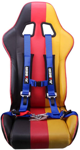 Sabuk Pengaman Balap JBR 4004 3 Inci 5 Titik dengan Logo Kustom Bersertifikat SFI - Product Image 4