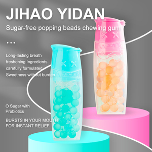 <span class=keywords><strong>Popping</strong></span> Bead Mint <span class=keywords><strong>Candy</strong></span> Chicle Aliento Pastilla fresca Fragancia para el estómago Internet Celebrity Kissing <span class=keywords><strong>Candy</strong></span> - Product Image 2
