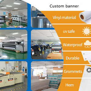 تصميم لافتة فينيل معلقة مخصصة للاستخدام الخارجي مقاومة للماء، لافتة كبيرة من البي في سي للإعلانات - Product Image 3