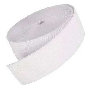 Bandes élastiques tissées jacquard rayées style sergé en polyester/coton et caoutchouc, largeur 6 mm, pour textiles de maison, vêtements, sacs, ceintures imprimées - Product Image 3