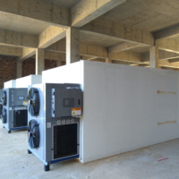 Fabrieksafprijs KINKAI visdroogmachine voor thuis & boerderijgebruik, energiezuinige tray-droger met warmtepomp 380/220V, gebruikte staat