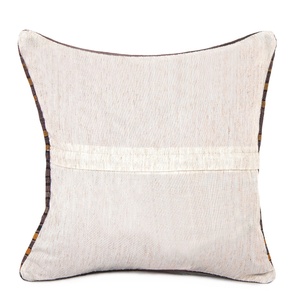 Funda de cojín Kilim tejida a mano de lana Vintage de Turquía - Product Image 4