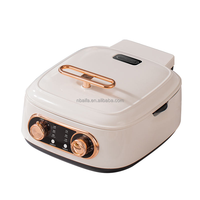 Grill électrique multifonction 3-en-1 Aifa, pour la maison, barbecue, shabu-shabu, crêpes, pizzas, 180W °   Ouvrir