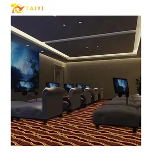 Nylon Hotel Broad loom Geometrischer Teppich Luxushotel KTV Cinema Carpet