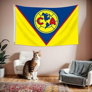 Banderas Personalizadas para Clubes de Fútbol, 3x5 pies, Impresión HD, Poliéster 150D, Asta de Fibra de Vidrio, para Garaje o Deportes - Product Image 4