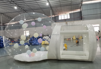Ballons de fête pour enfants, Fun House, dôme igloo géant transparent gonflable, tente à bulles, maison à bulles gonflable transparente