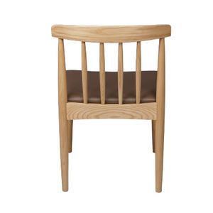 เก้าอี้รับประทานอาหารดีไซน์โมเดิร์นสไตล์นอร์ดิก เฟอร์นิเจอร์คุณภาพสูง ทำจากไม้บีชแท้ สำหรับใช้ในบ้าน ร้านอาหาร ห้องครัว และโรงเรียน - Product Image 4