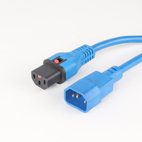 Cordon d'alimentation IEC C13 C14 de haute qualité avec connecteur de prise, câble de connexion en cuivre pour appareils électroménagers