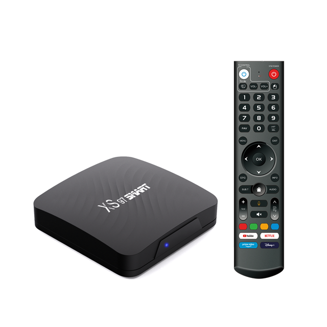 2025 Latest Android 11 XS97 Chipset S905X4 Tv Box Smart Media Player Support 8822CS Wifi Cute TV Box