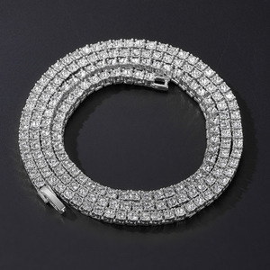 SC Hot Bán Hợp Thời Trang Chokers Vòng Cổ Mát Vàng Bạc <span class=keywords><strong>Rose</strong></span> <span class=keywords><strong>Gold</strong></span> Rhinestone Vòng Cổ Tuyên Bố Cuba Chuỗi Vòng Cổ Cho Phụ Nữ - Product Image 5