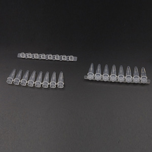 Tubos de Centrífuga Yuwei, 8 Tubos, Fondo Cónico, Paredes Delgadas, con Tapa, Polipropileno, Consumibles de Laboratorio - Product Image 1