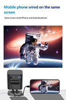 Dubaï Offre Spéciale 3D 4K Mini 1080P WiFi 5G Smart DLP Android 9.0 Système Mobile Home Cinéma Projecteur vidéo portable avec batterie