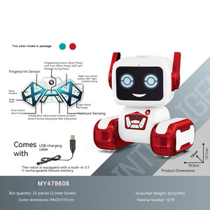 <span class=keywords><strong>Robot</strong></span> éducatif télécommandé infrarouge, <span class=keywords><strong>robot</strong></span> électronique en plastique, compagnon de marche, jouets pour enfants, cadeau - Product Image 2