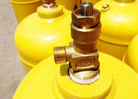 Bouteille de gaz acétylène 40L avec valve CGA510 et bouchon, nouvelle utilisation énergétique du gaz acétylène