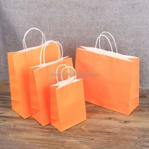 Sacs en papier kraft de luxe écologiques et colorés avec poignée torsadée, personnalisables avec logo, pour promotion - Offre Spéciale - Product Image 5