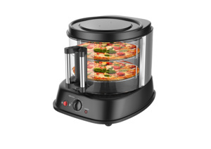 Offre Spéciale – <span class=keywords><strong>Four</strong></span> à Pizza Électrique Rond de 10 Pouces avec Plaque Profonde en Pierre Résistante à la <span class=keywords><strong>Chaleur</strong></span> – Modèle EPO-08R - Product Image 5