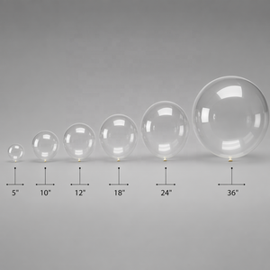 12 18 36 pollici Felice Festa di Compleanno Globos Elio Biodegradabile Lattice Rotondo <span class=keywords><strong>Trasparente</strong></span> Ballon Cancella Palloncini - Product Image 6