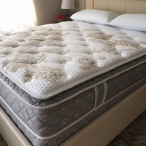Matelas hybride Queen Size en tissu coton 4D, matelas de luxe confortable pour la maison, la chambre à coucher, l'hôtel, fabrication directe - Product Image 2