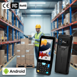 Escáner de Código de Barras PDA 1D 2D, Lector de Códigos QR, CE FCC RoHS IP67, Terminal 4G Wi-Fi Bluetooth NFC para Recopilación de Datos en Fábricas y Talleres - Product Image 2