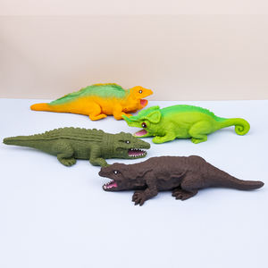 2024 sıcak streç dinozor yumuşak rahat Squishy oyuncak sıkmak oyuncak özel hayvan çocuk hediye - Product Image 5
