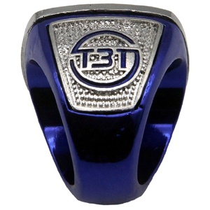 Làm cho logo của riêng bạn Kẽm hợp kim vô địch Nhẫn tùy chỉnh với Rhinestone dành cho người lớn chúng tôi kim loại nhẫn - Product Image 3