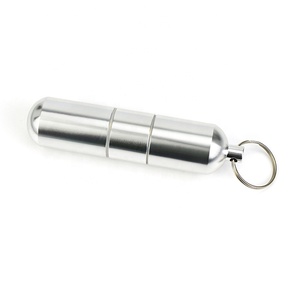 Biểu Tượng Tùy Chỉnh Du Lịch Di Động Nhôm Kim Loại Túi Thuốc Hộp <span class=keywords><strong>Container</strong></span> Tự Làm Khoang Y Học Không Thấm Nước Thuốc Bao Bì Hộp - Product Image 3