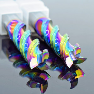 Fraises <span class=keywords><strong>à</strong></span> trois cannelures OEM, fraises <span class=keywords><strong>à</strong></span> bout en carbure revêtues de DLC pour la fabrication de moules - Product Image 4