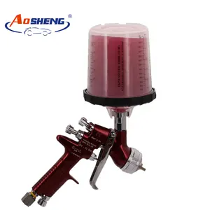 400cc Spray Gun Cup With Lids 125mic 190mic