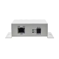 1 BNC a RJ45 CCTV Ethernet Extender Cámara IP Ethernet sobre convertidor coaxial para CCTV