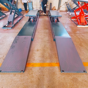 Elevador de Autos de Doble Cizalla Ultrafino de Acero con Capacidad de 4T/5T para Ahorrar Espacio, Ideal para Talleres Comerciales y Reparaciones de Automóviles - Product Image 2