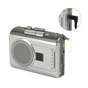 حار بيع 2 الفرقة راديو راديو محمول و مسجل شرائط الصوت اللاعبين وكمان مع am fm كاسيت مسجل - Product Image 3